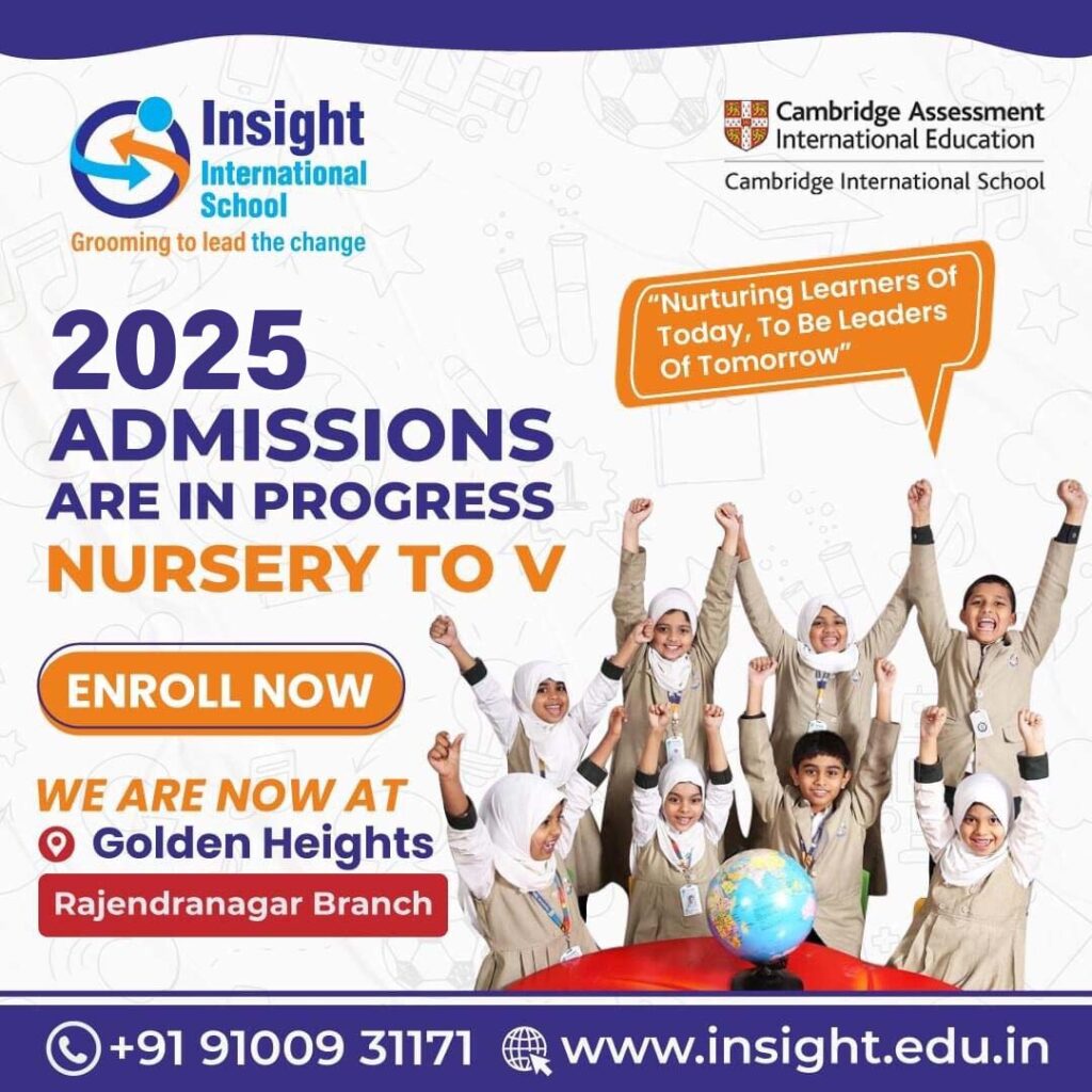 Admission in Insight Islamic International School 2025