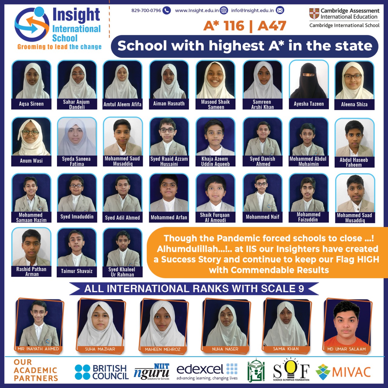 Insight International School - Cambridge Curriculum u0026 Islamic 